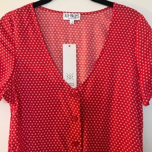 XIX palms mini dress